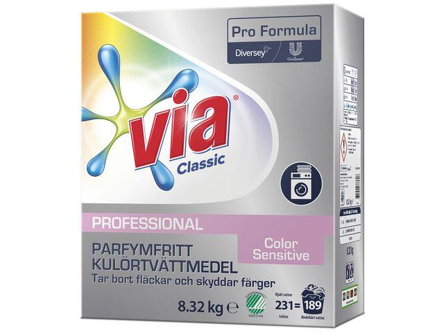 Tvättmedel Diversey Via Pro Formula Color Sensitive S 8.32kg