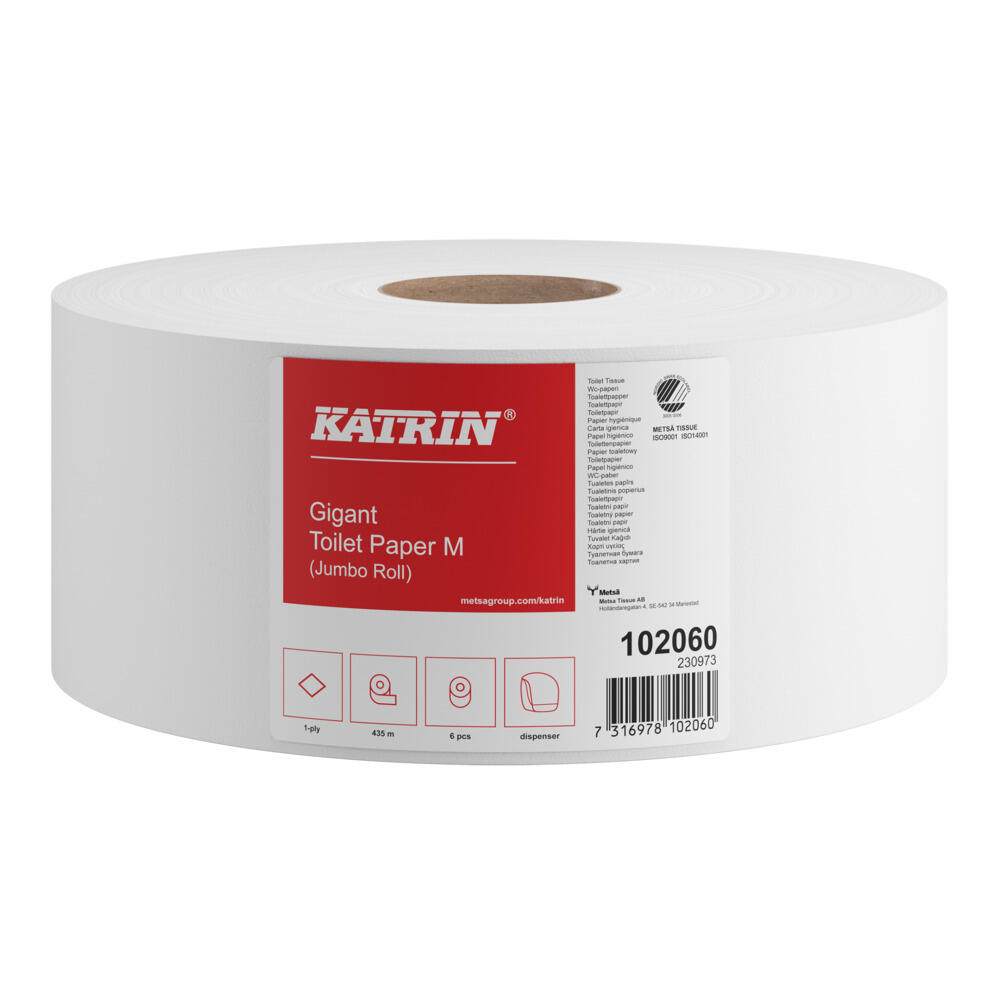 Toalettpapper Katrin Gigant M 435m 6rl