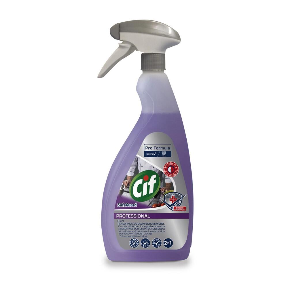 Desinfektionsmedel Diversey Cif Pro Formula Safeguard 2in1 Cleaner 750ml