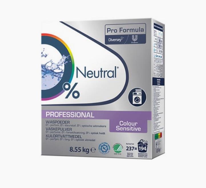 Tvättmedel Diversey Neutral Pro Formula Colour Sensitive 8.55kg