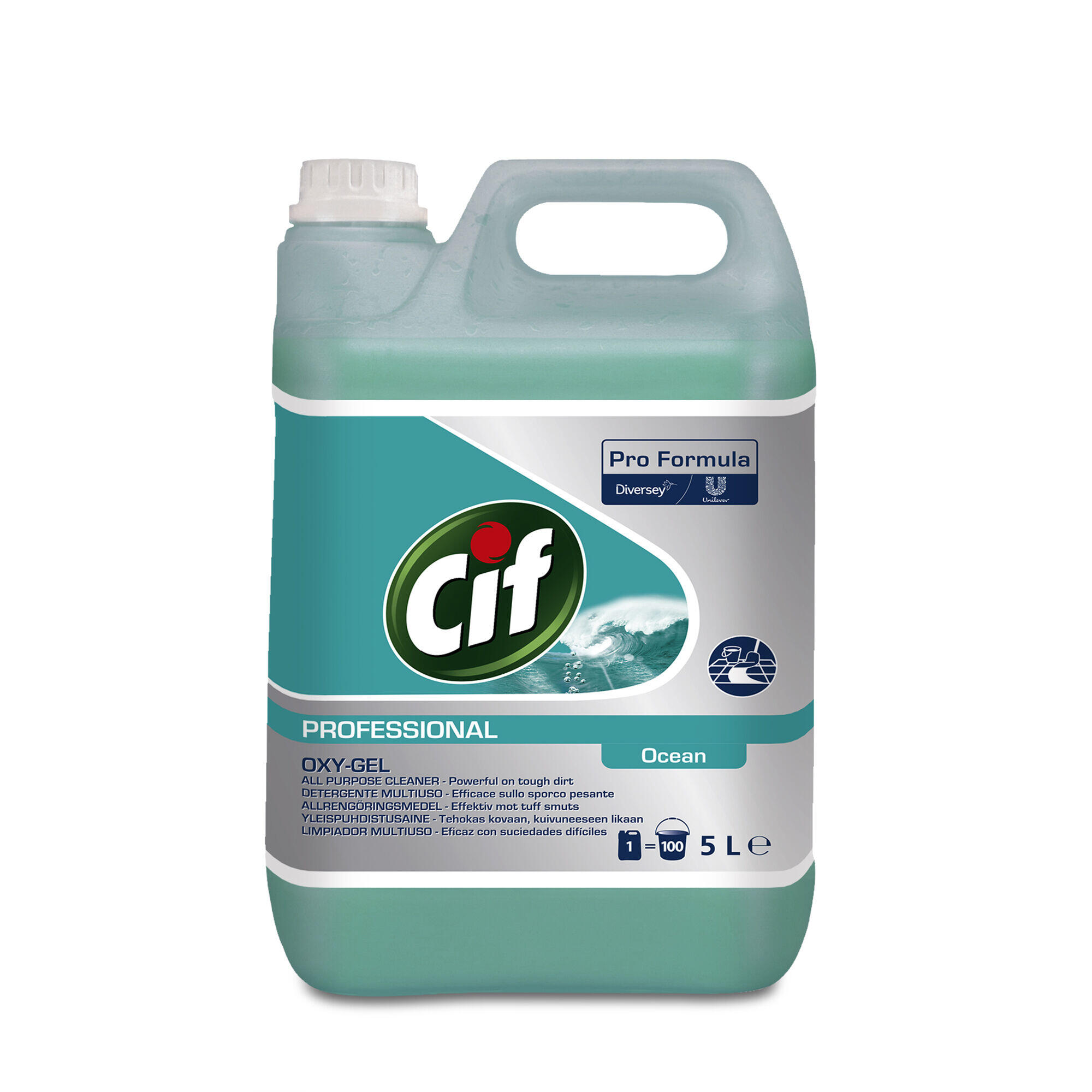 Allrent Diversey Cif Pro Formula Oxygel Ocean 5L