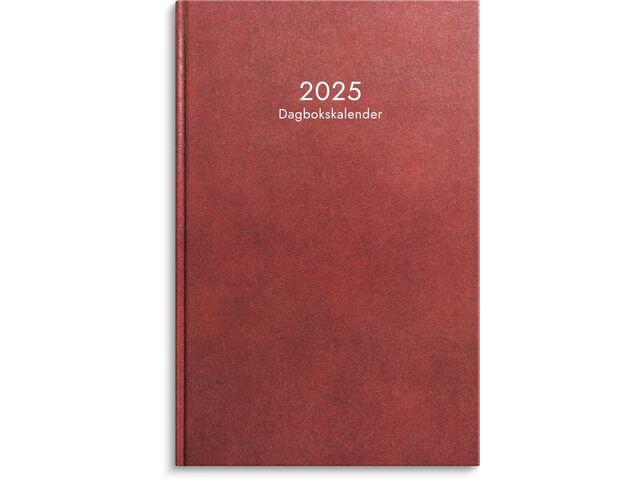 Dagbokskalender Burde Röd 2026