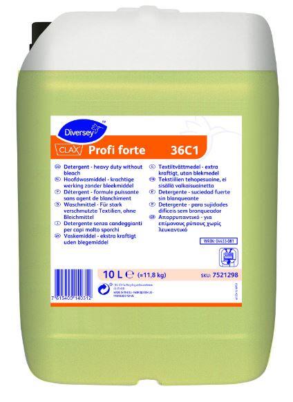 Tvättmedel Diversey Clax Profi Forte 36C1 10L