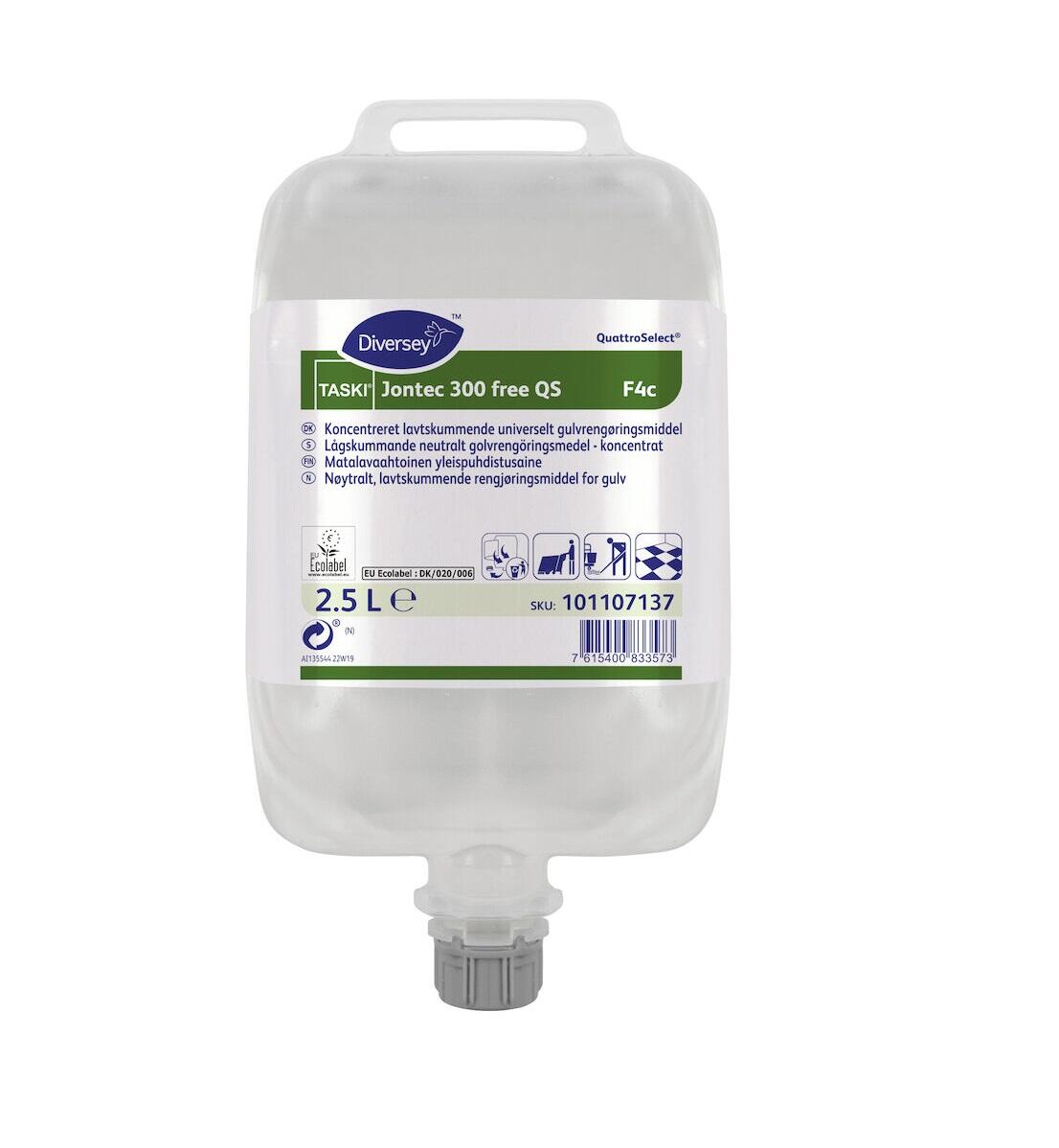 Golvvård Diversey Taski Jontec 300 Free QS 2.5L