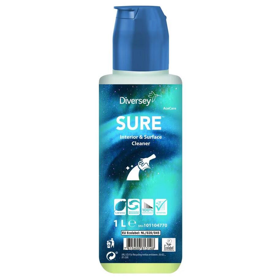 Allrent Diversey Sure Interior & Surface Cleaner AC 1L