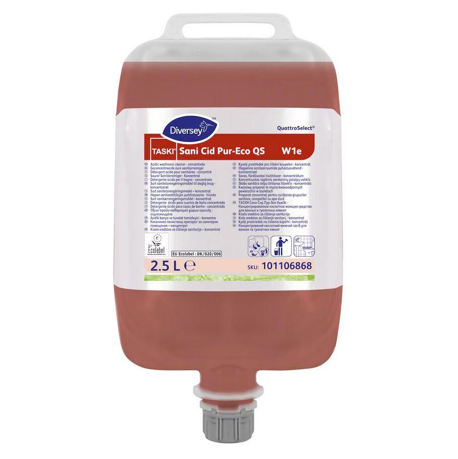 Sanitetsrengöring Diversey Taski Sani Cid Pur-Eco QS W1e 2.5L