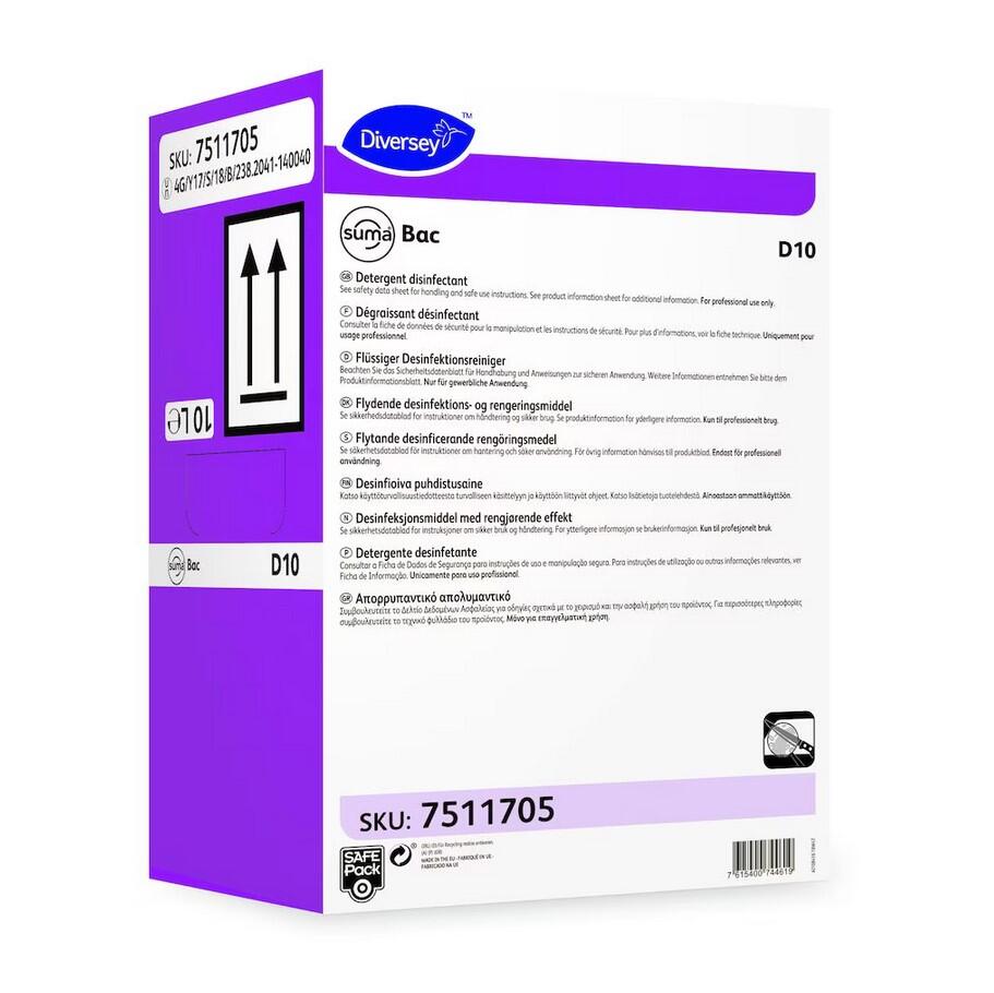 Desinfektionsmedel Diversey Suma Bac D10 10L