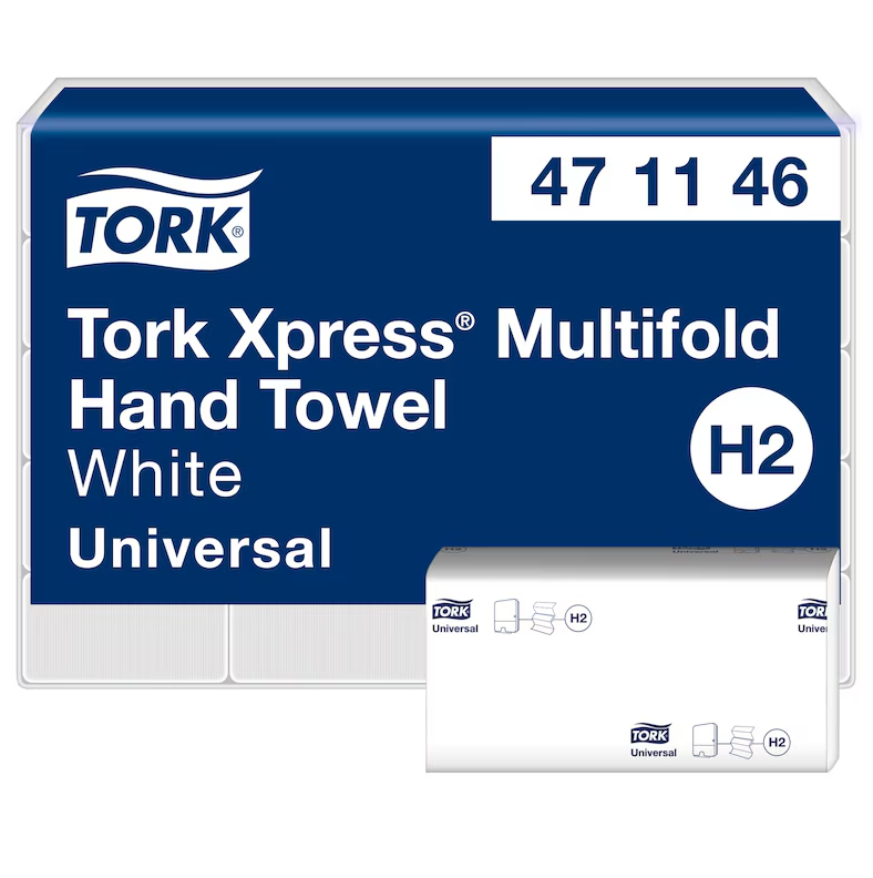 Pappershandduk Tork Xpress Multifold Universal Vit 3800ark