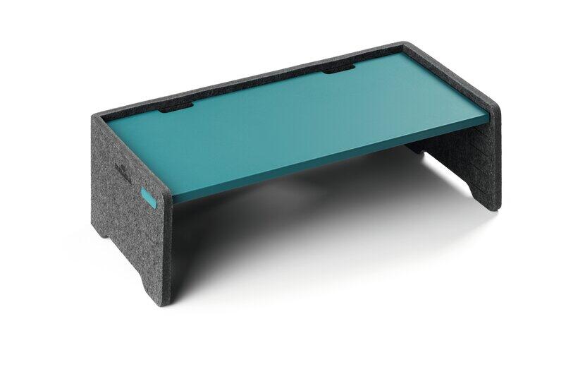 Bildskärmsställ Durable Effect Petrolgrön