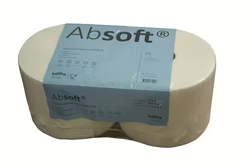 Torkrulle Infibra Absoft Vit 40cmx250m 2rl