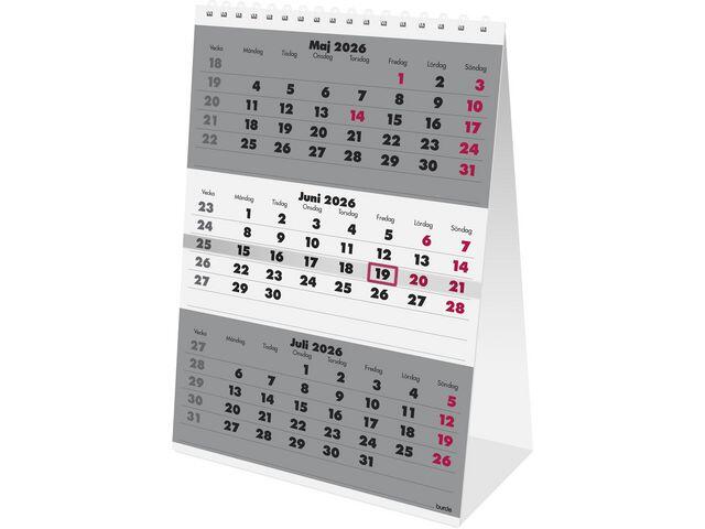 Bordskalender Burde Triplaner 2026