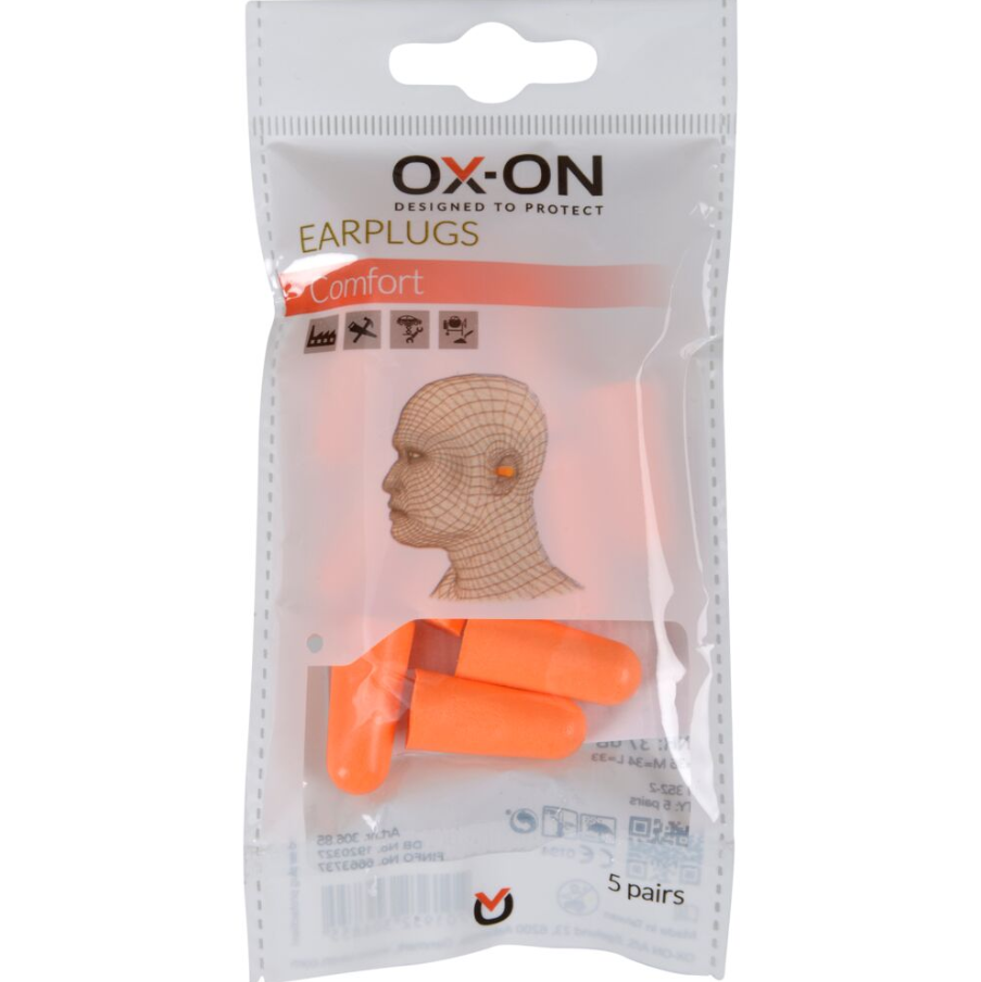 Hörselproppar OX-ON Comfort 5 par