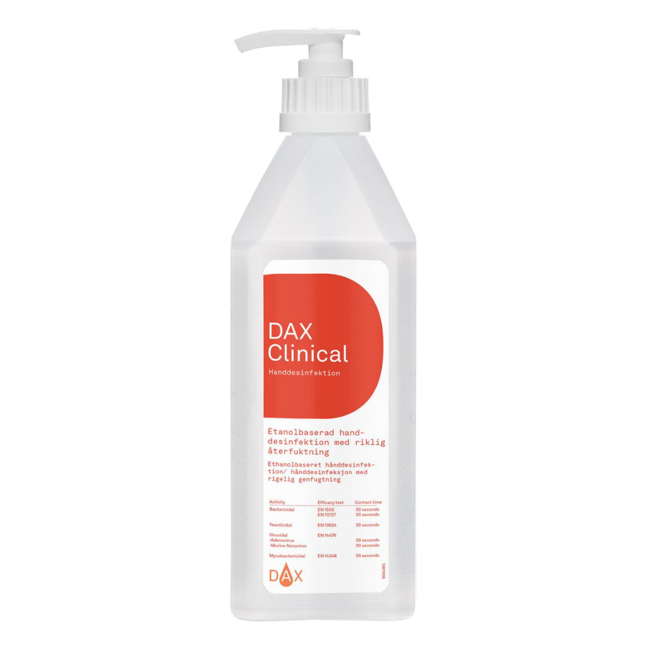 Handdesinfektion Dax Clinical 75% med Pump 600ml