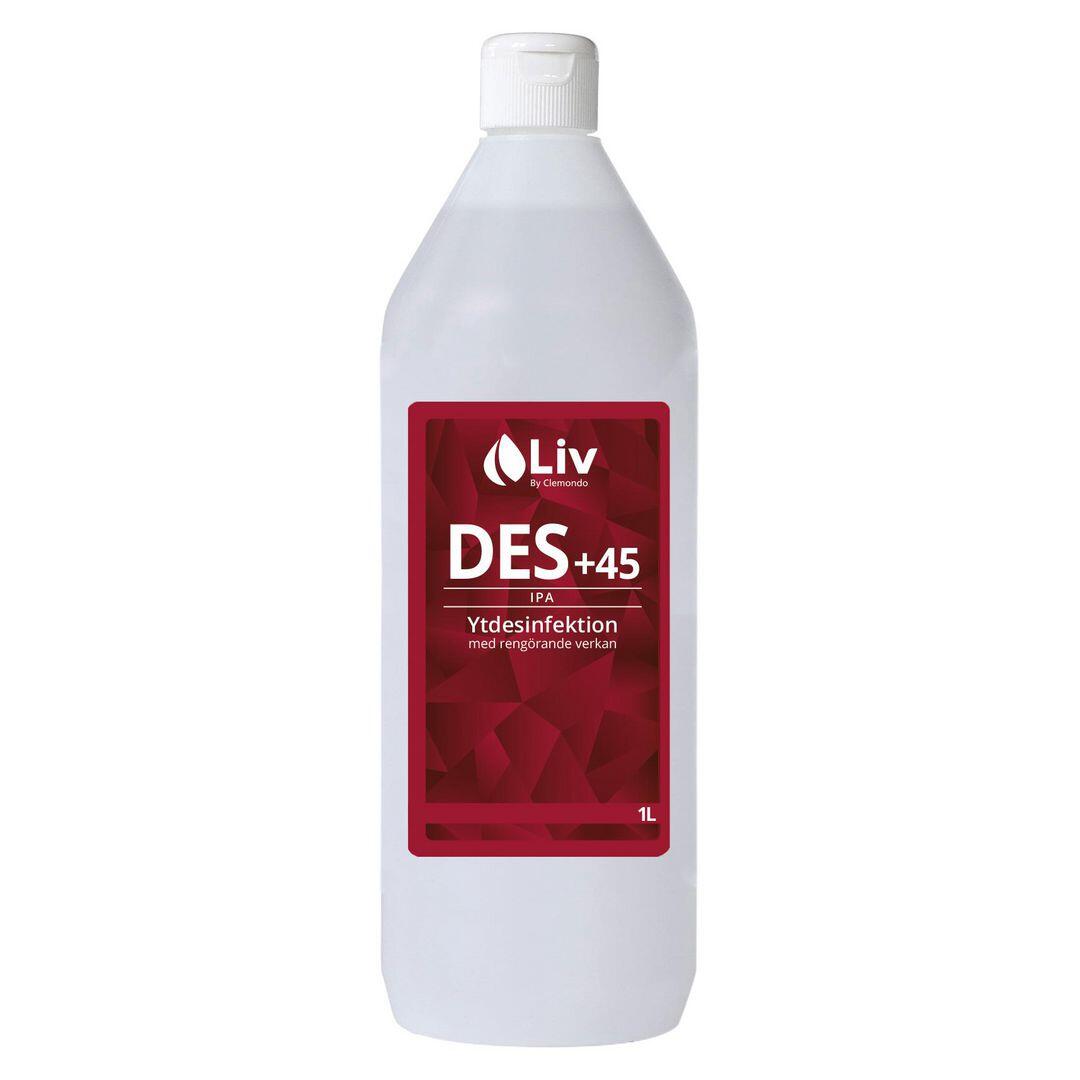 Ytdesinfektion Liv Des +45 1L