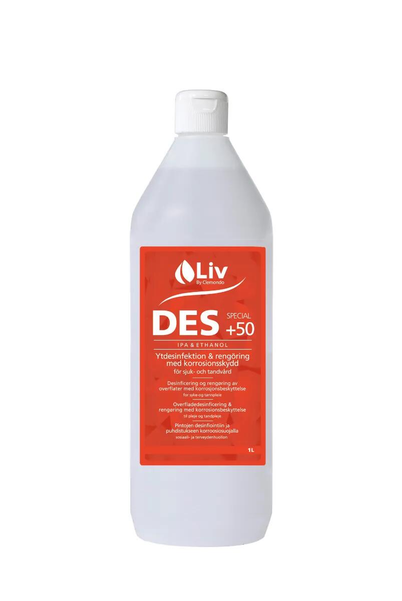 Ytdesinfektion Liv Des Special 50 1L