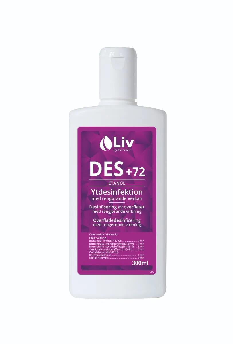 Ytdesinfektion Liv Des +72 300ml