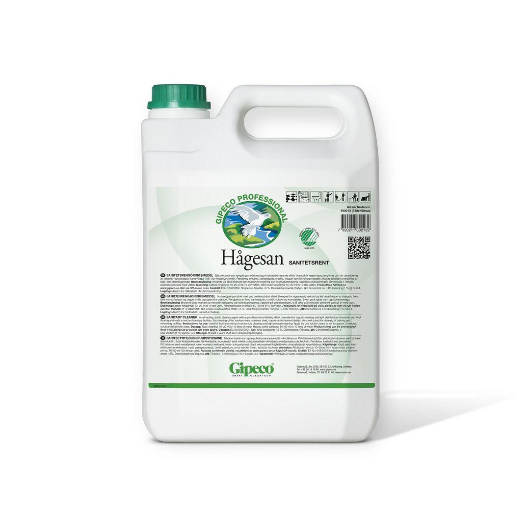 Sanitetsrent Gipeco Hågesan 5L