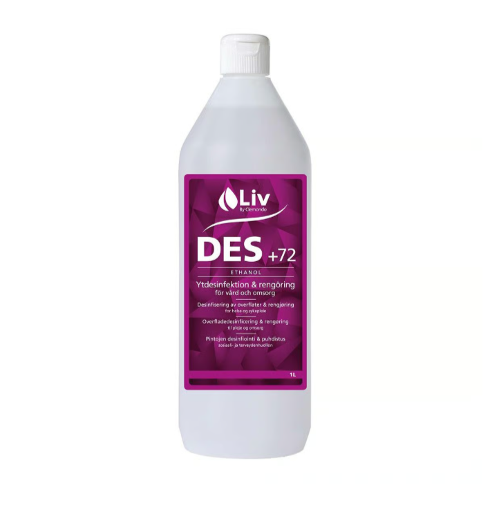 Ytdesinfektion Liv Des +72 1L