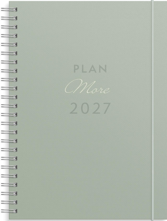 Almanacka Burde 1050 Planera Mera Grå 2027 A5