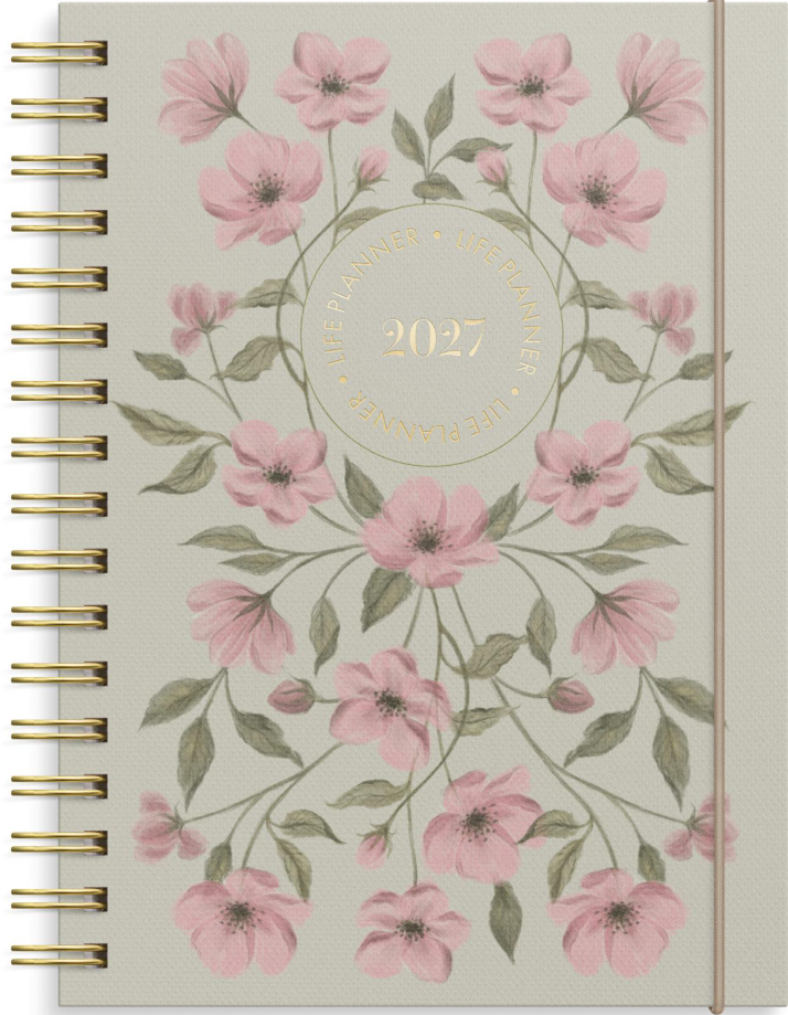 Almanacka Burde 1065 Life Planner Essentials 2027 A6