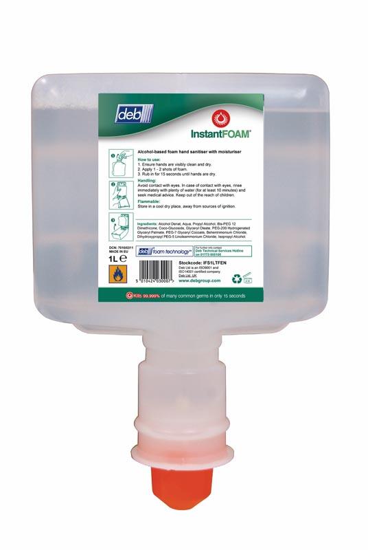 Handdesinfektion Deb Instant Foam Complete för TF 1L