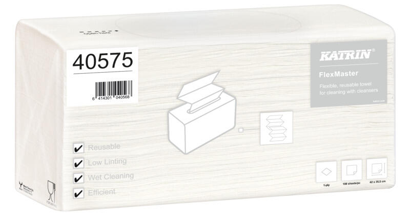 Industritorkduk Katrin FlexMaster Vit 5fp