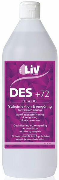 Ytdesinfektion Liv Des +72 1L